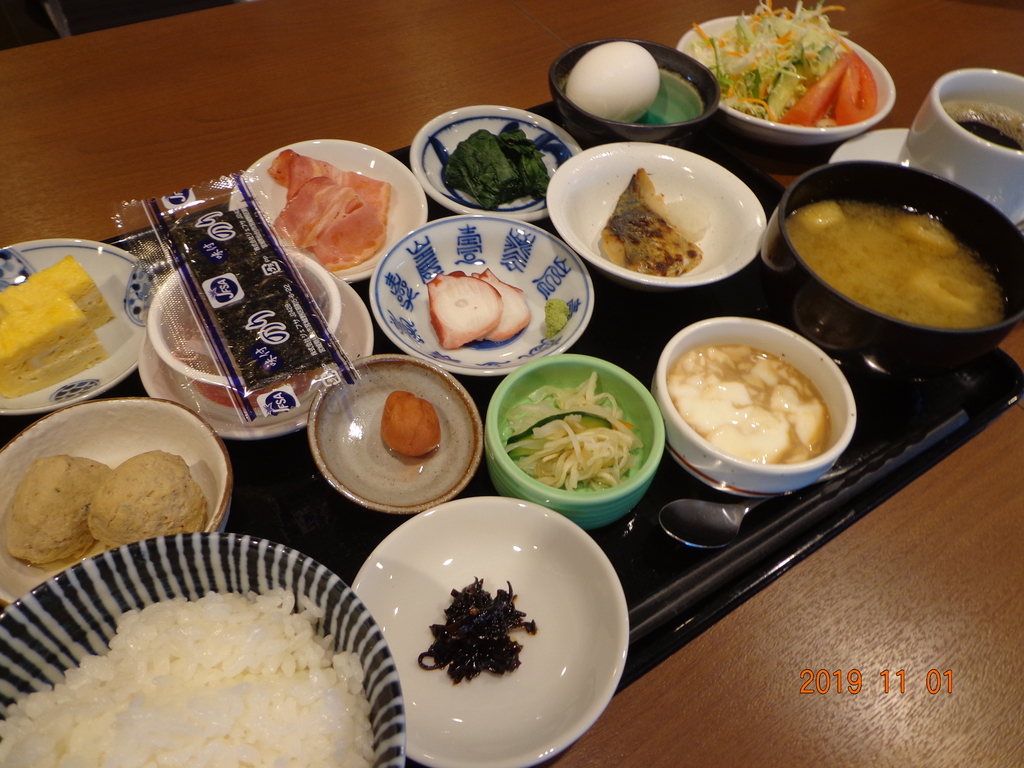 朝食の例